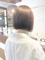 カラープロデュースバイアルバ(color produce byALBA)&nbsp;前下がりボブ