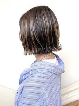 モリオ フロム ロンドン 成増店 【morio成増/一戸】切りっぱなし外ハネボブ