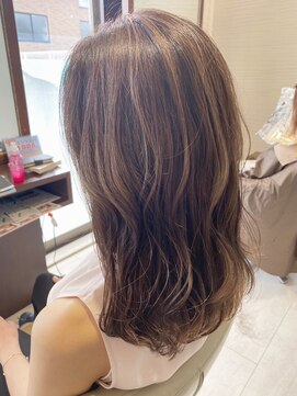 ヘアメイク アリエス 岩切店(HAIR MAKE aries) 白髪ぼかしハイライト 仙台 aries 30代 40代 50代