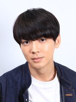 ネイビー(NAVY)&nbsp;オトナチュラルマッシュ ノーセットでもかっこいい ツーブロック