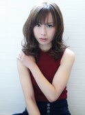 フェザーバングうる艶髪抜け感ヘア アンニュイヘアセシルカット