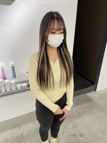 キング 高槻(K!ng)&nbsp;縮毛矯正髪質改善ハイライトレイヤーカット高槻美容室エクステ