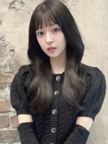 アフロート ルヴア(AFLOAT RUVUA)&nbsp;くびれヘア/レイヤー/顔まわり/サイドバング/こなれミディ