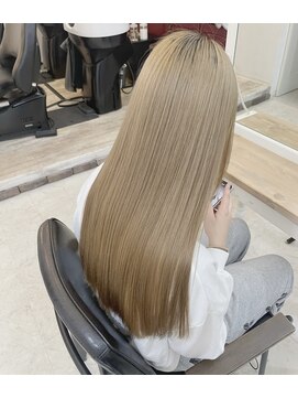 ログ 高松木太店(Log) ブリーチ/ダブルカラー/インナー/レイヤーカット/ボブ/高松