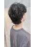 【 メンズパーマ】カット+コスメパーマ＋眉カット＋ミストスキャルプシャンプ