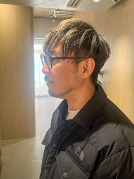 アコット(HAIR SALON ACOT) 大人メンズの2ブロックスタイル【カット×メッシュキャップ】