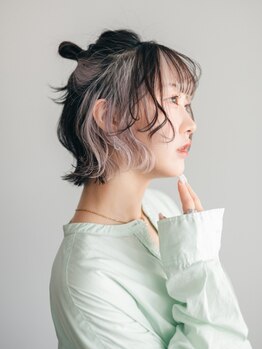 ビューティービースト 本通り店(beauty:beast)の写真/SNSで話題の髪質改善カラーで、ダメージレスで艶感のあるカラーに♪今までにないハリ、コシ、質感へ。