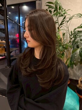 ラヴィズム 長岡店(LUVISM) ◎韓国ヘアー顔周りレイヤーおくれ毛前髪新潟長岡宮関