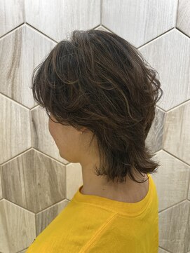 ビューティドレッセヤマノ 池袋パルコ(Beauty Dresse YAMANO) 【ハイライト】【ウルフレイヤー】【伸ばしかけ】