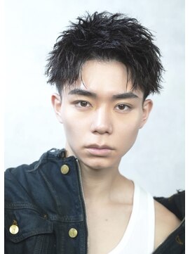 フェイス 港南台店(FACE。) 清潔感 × 無造作束感！ アップバング×ツイストショート