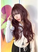 ケアブリーチのピンクラベンダーカラー♪