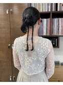 タイトアレンジ/ロングヘアセット/ヘアセット