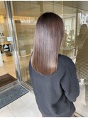白髪ぼかし髪質改善40代艶髪ロングヘア