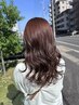 【コテ巻き風】カット＋デジタルパーマ＋トリートメント　20,350～→16,280～