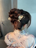 【高めアップ】/結婚式/浴衣/着付け/銀座/ヘアセット/アレンジ