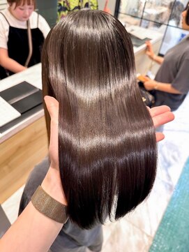 アテナ(ATENA) 直樹/質感革命『つるりんちょ。ZERO髪質改善カラー』