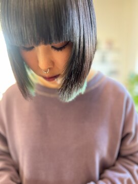 オルガノヘアーギャラリー(OLGANO HAIR GALLERY) ツートンカラーボブ