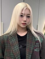 ソル ジングウマエ(SOL JINGUMAE) ハイトーンデザインカラーセクションカラーインナーカラー顔周り