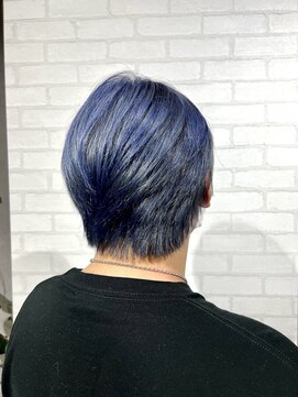 ビスイル 秋葉原店(Vis ill) くびレイヤーエモージュグレージュ前髪ピンクベージュインナー