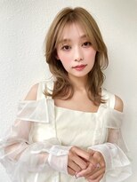 モッズヘア 上尾西口店(mod's hair)&nbsp;透明感ミルクティーベージュ◎小顔韓国風レイヤーカットp上尾