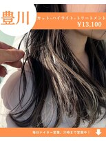 ネリネ(Nerine)&nbsp;【人気No3】カット+ハイライト+艶カラー+ケアトリートメント