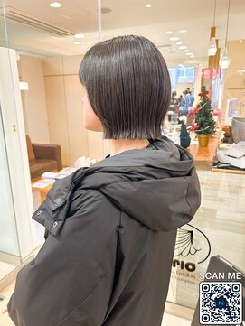 モリオ フロム ロンドン サッポロファクトリー店(morio FROM LONDON) morio/骨格矯正カット/札幌ボブ/ぱつっとボブ/外ハネボブ