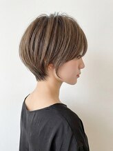 メロ 恵比寿(melo)&nbsp;大人ショート　白髪ぼかし　脱白髪染め　ハイライト40代50代60代