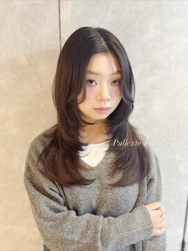 ガルボヘアー 名古屋栄店(garbo hair) #名古屋#栄#カラー#レイヤー#プルエクステ#エクステ#韓国風