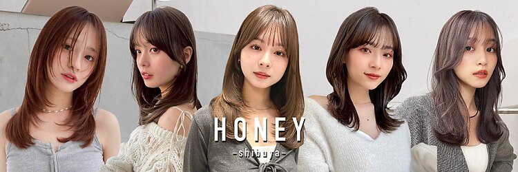 ハニーシブヤ(HONEY shibuya)のサロンヘッダー