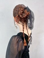 アルバム 銀座(ALBUM GINZA) ロング韓国ヘアおくれ毛顔周りレイヤー_ba579803