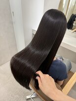 スラッシュアイボリー 姫路駅西店(SLASHivory) 髪質改善ストレート×艶ロング