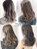 フルールバイアヴァンスクロス(Flulu by avance. cross)&nbsp;グレージュ、トレンドカラー、春カラー、梅田