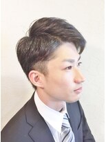 オムヘアーバイグルーマーズ(HOMME HAIR by GROOMER/S)&nbsp;ビジネスカジュアルアップバング【水道橋メンズサロン】