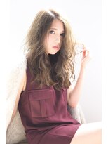 グランマッシュ(GRANMASH)&nbsp;こなれベージュのパート分けスタイル