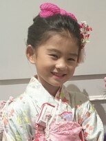 ネオリーブギンザ 銀座店(Neolive GINZA) 七五三の7歳女の子。