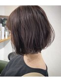 秋色ボブ