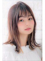 ソア 武蔵小杉(SOAR) ブリーチオンカラーオリーブベージュの寒色系カラーセシルカット