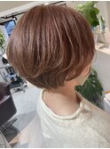 saraju ヒラノ ピンクベージュ
