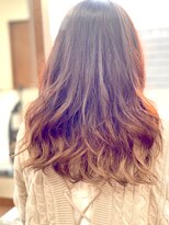 ハーモニックサロン キュア(harmonic salon Cure) ロングスタイル/ニュアンスカラー/福山市