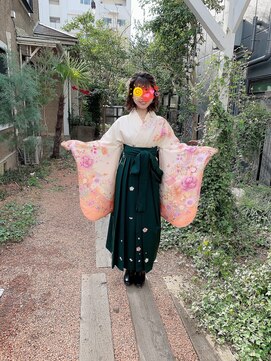 ハウスアンドヘアーワークス(House&Hair works) 袴スタイル