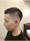 スキンフェードパートスタイル<理容室>[床屋/シェービング/渋谷]