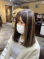 ジェイポイント ヘア クリニカ(J:POINT Hair CLINICA) ショートからロングへ シールエクステ ハイライト