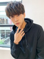 マリアバイアフロート(Maria by AFLOAT) 【山田】メンズ束感ハイライトグランジマッシュレイヤー