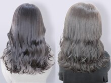 シオンヘアー(sion hair)の雰囲気（髪質改善☆艶＆透明感のあるグレージュ/縮毛矯正★[髪質改善]）