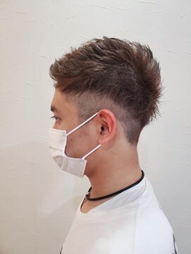 ティーグロス(T+gloss) クールなツーブロック