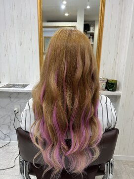 ディバイス カラーアンドエクステ(Device) Wカラー&エクステスタイル