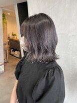 ティティ(TiTi)&nbsp;ブリーチカラー！ディープパープルグレージュ[TiTi_栗林れい]