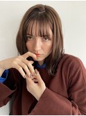 【Maison】ナチュラルな外ハネ ミディアムスタイル