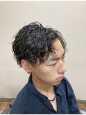 スパイラルパーマ