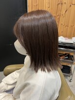 ディッシュ 五反田(dish)&nbsp;五反田駅美容室☆ナチュラル/ストレート/外はねミディアム